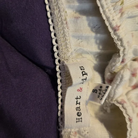 Cream Floral Baby Doll To That Sinches - Picture 3 of 4